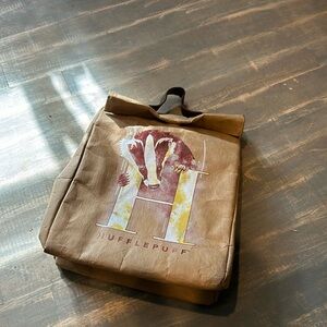 Harry Potter Hufflepuff Brown PaperBag Lunch Box